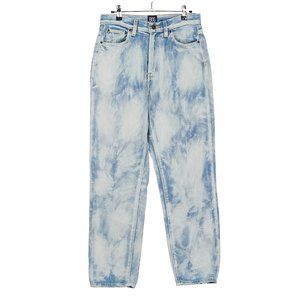 BDG Urban Outfitters Slim Straight Acid Wash High Rise Jeans Size 28